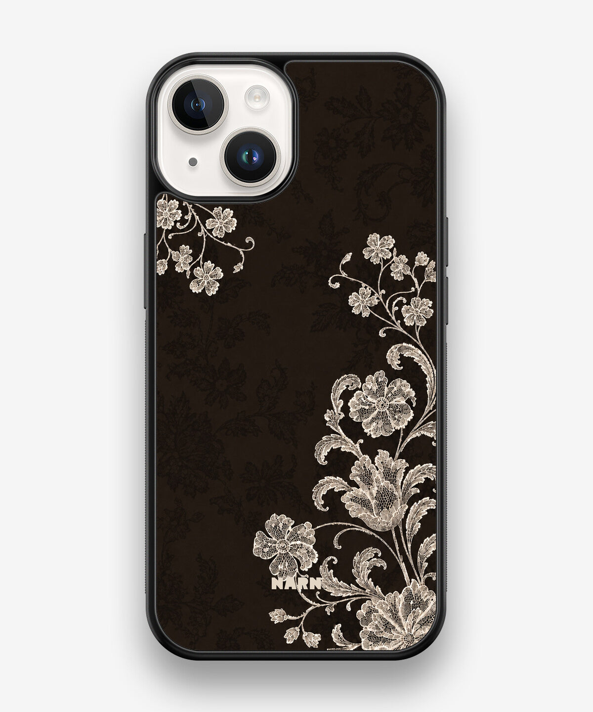 iPhone 14 Hard Case – Ivory Bloom - View 1