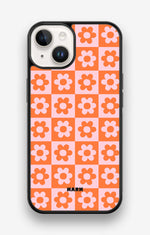 iPhone 14 Hard Case – Peach Petals - View 1