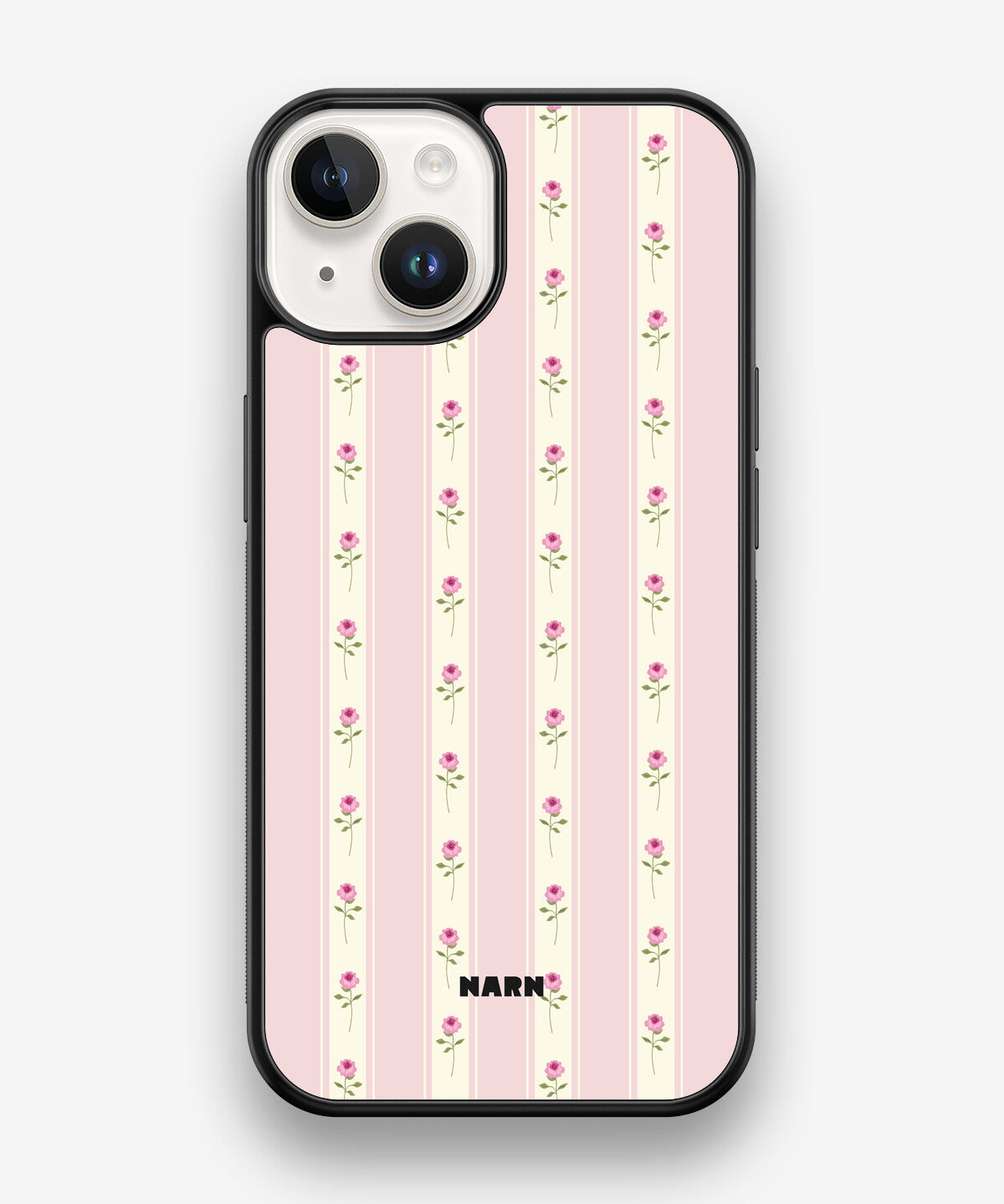 iPhone 14 Hard Case – Rose Lines - View 1