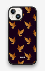 iPhone 14 Hard Case – Royal Doves - View 1