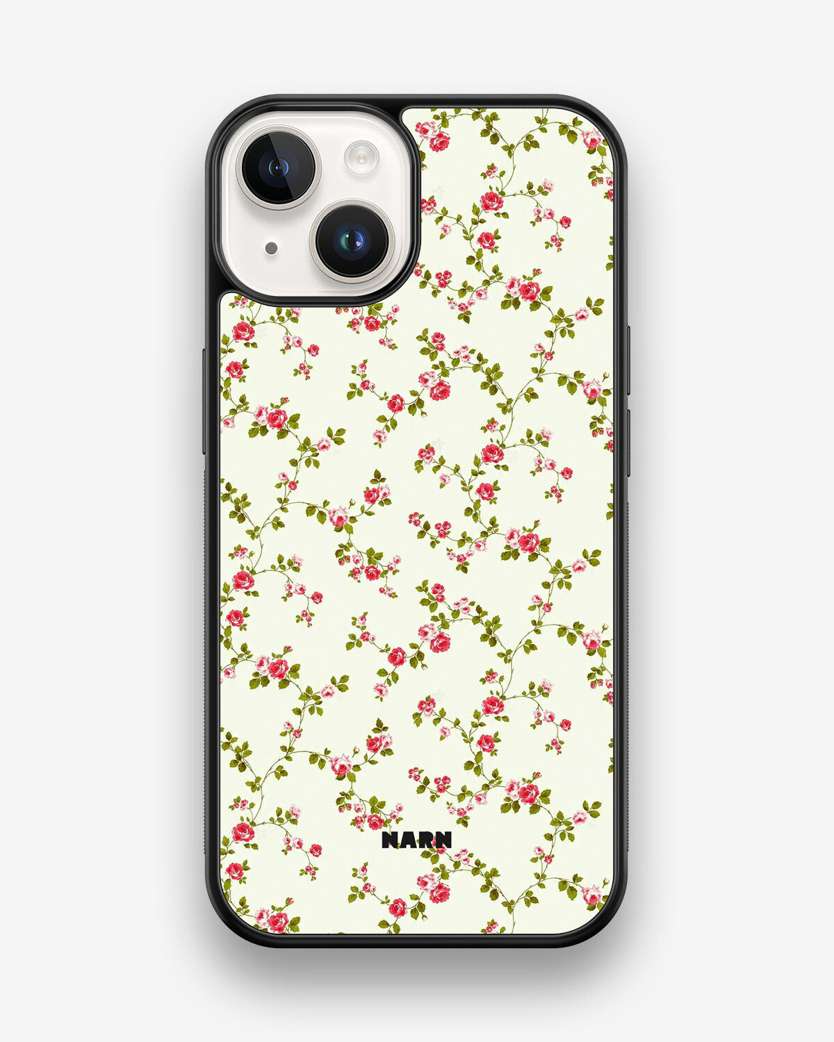 iPhone 14 Hard Case – Vintage Rose - View 1