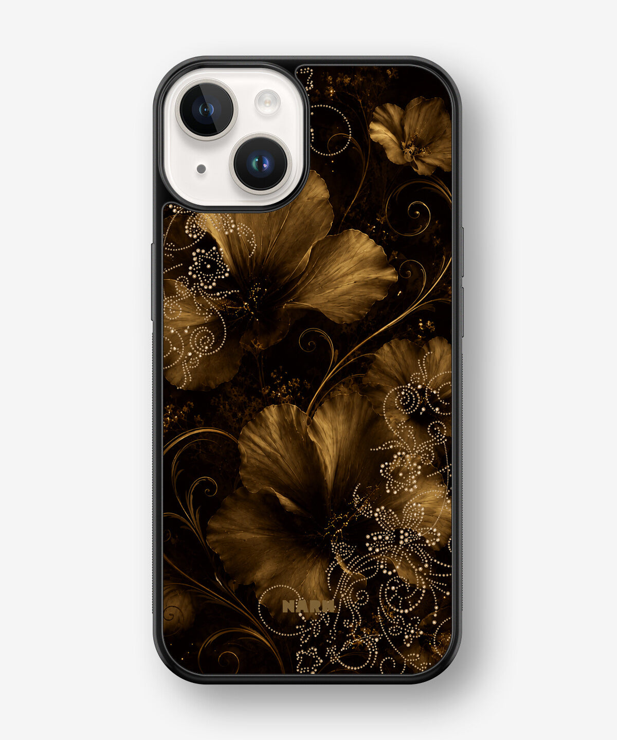 iPhone 14 Plus Hard Case – Bloom Noir - View 1