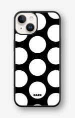 iPhone 14 Plus Hard Case – Bold Dots - View 1