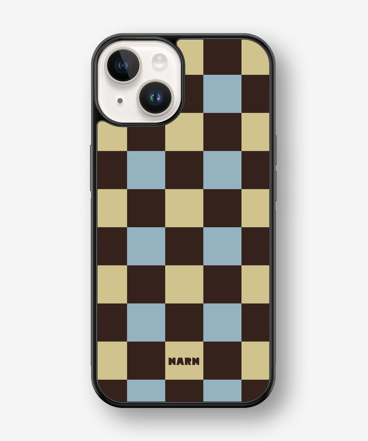 iPhone 14 Plus Hard Case – Butter Check - View 1
