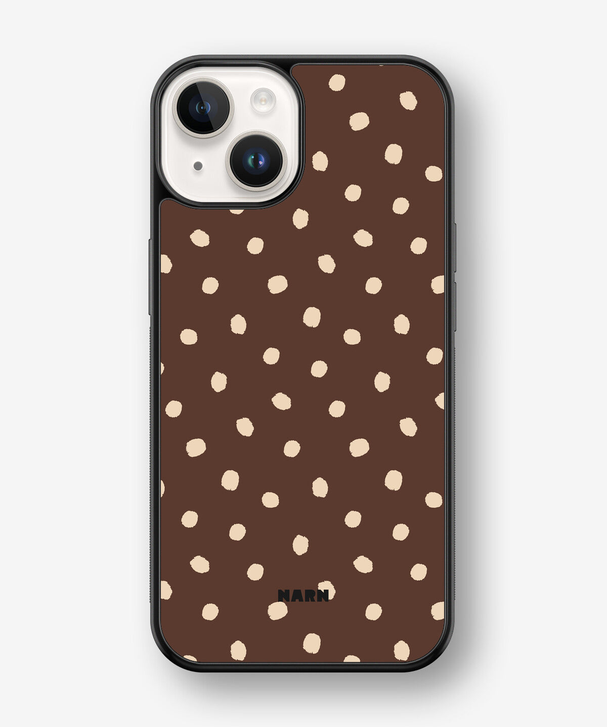 iPhone 14 Plus Hard Case – Choco Dots - View 1