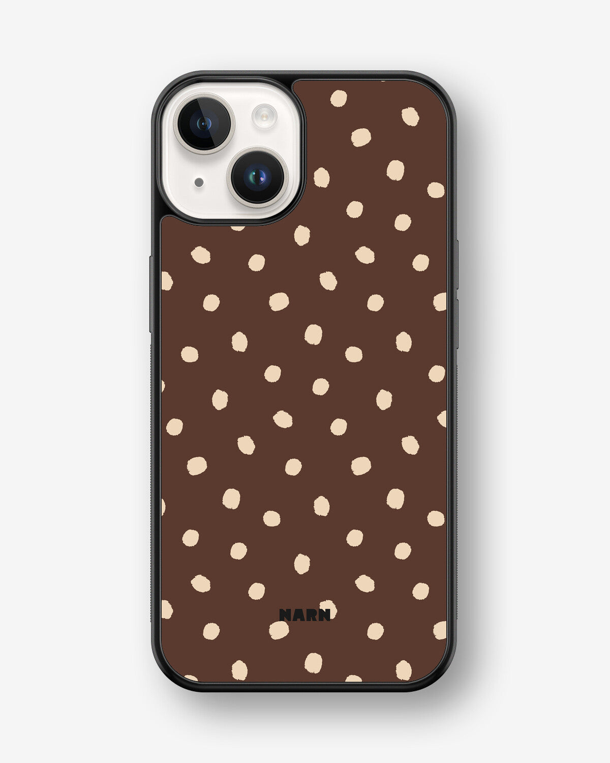 iPhone 14 Plus Hard Case – Choco Dots - View 1