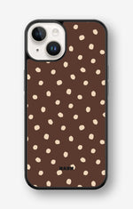 iPhone 14 Plus Hard Case – Choco Dots - View 1