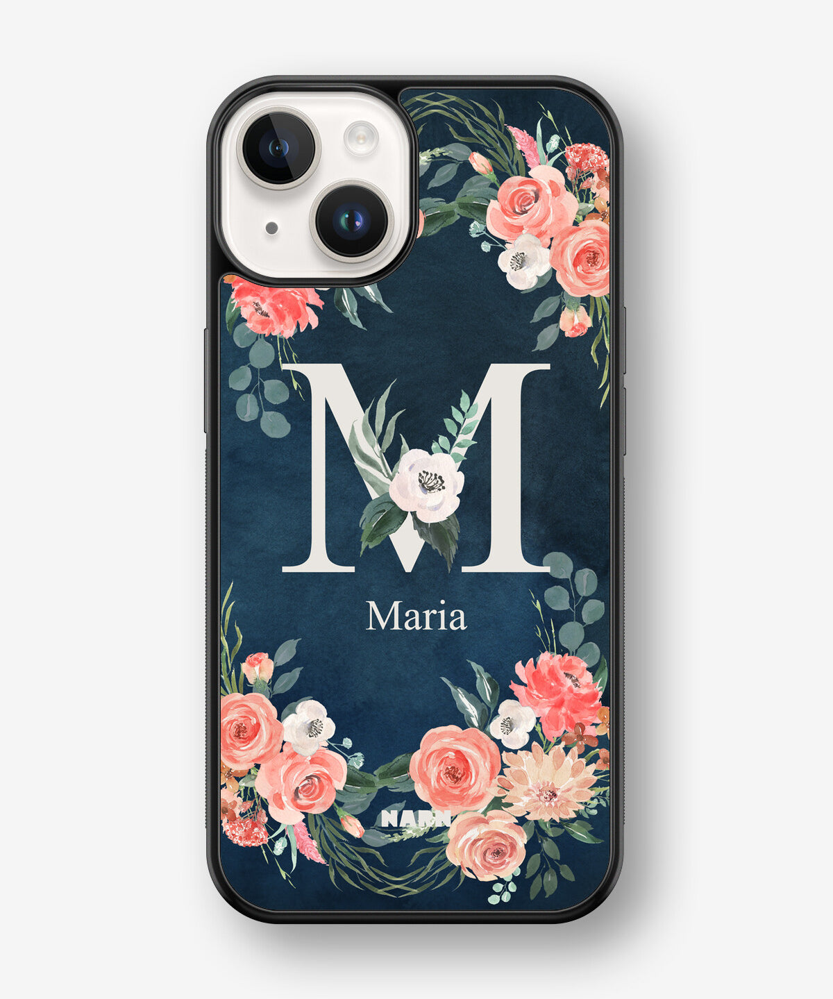 iPhone 14 Plus Hard Case – Custom - Floral - View 1