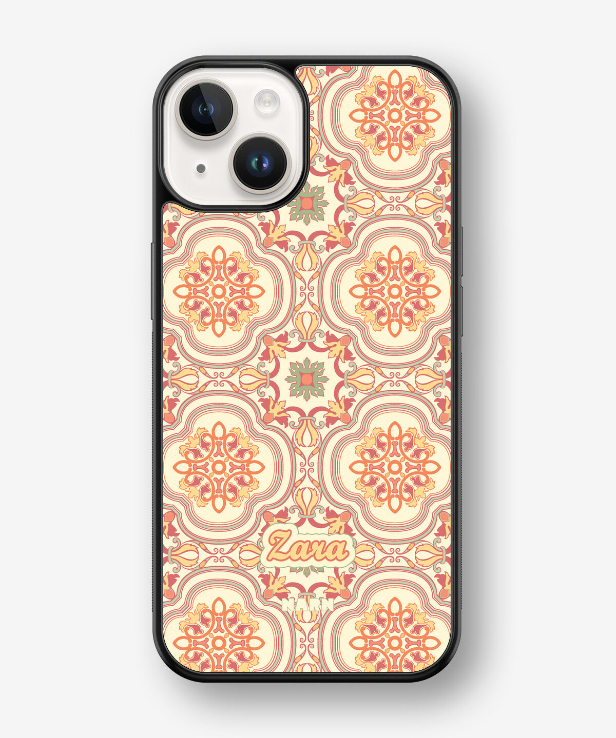 iPhone 14 Plus Hard Case – Custom - Moroccan  - View 1