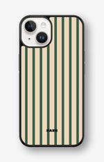 iPhone 14 Plus Hard Case – Evergreen Stripe - View 1