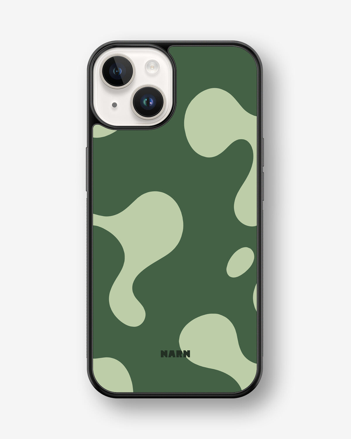 iPhone 14 Plus Hard Case – Green Blend - View 1