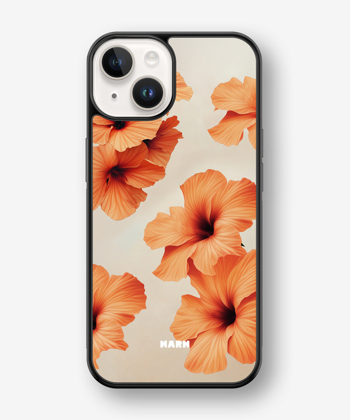 iPhone 14 Plus Hard Case – Hibiscus Dreams - View 1