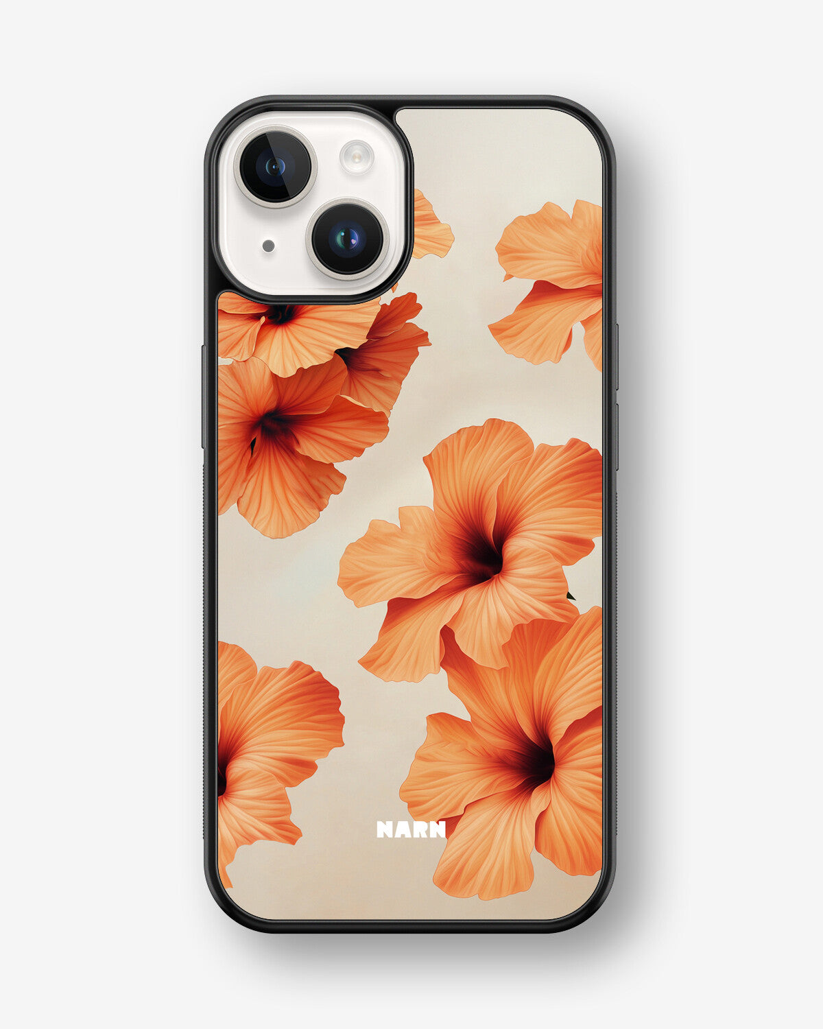 iPhone 14 Plus Hard Case – Hibiscus Dreams - View 1