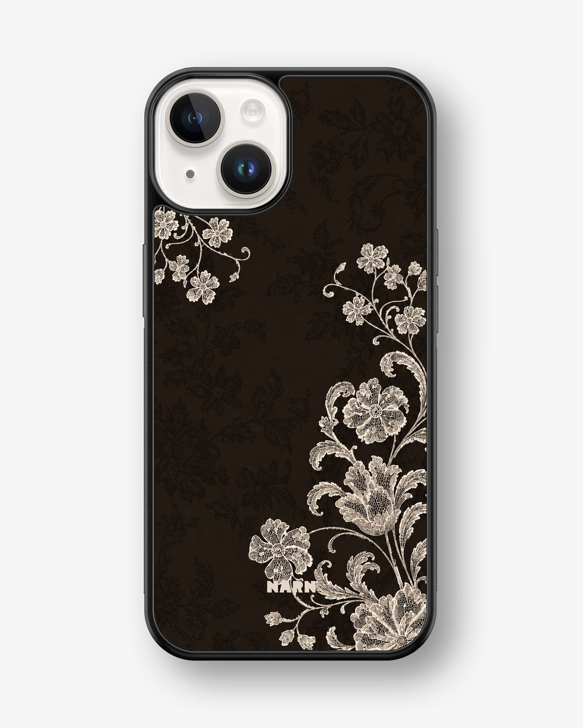 iPhone 14 Plus Hard Case – Ivory Bloom - View 1