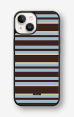 iPhone 14 Plus Hard Case – Latte Lines - View 1