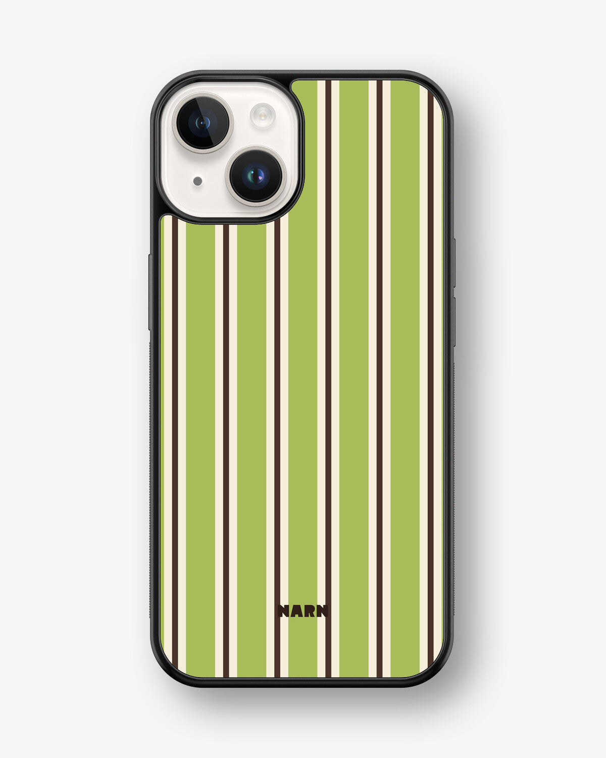 iPhone 14 Plus Hard Case – Matcha Lines - View 1