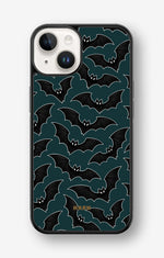 iPhone 14 Plus Hard Case – Midnight Bats - View 1