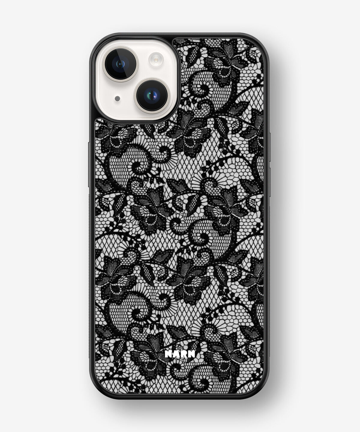iPhone 14 Plus Hard Case – Midnight Lace - View 1