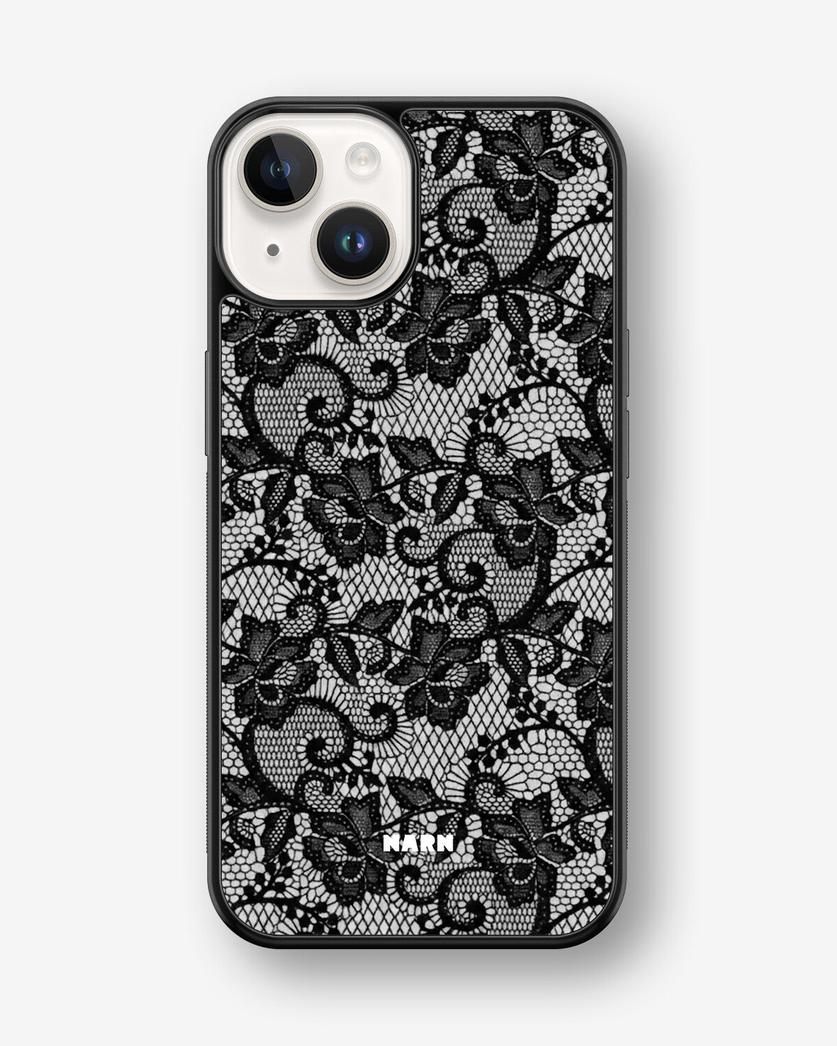 iPhone 14 Plus Hard Case – Midnight Lace - View 1