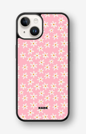 iPhone 14 Plus Hard Case – Pink Daisy - View 1