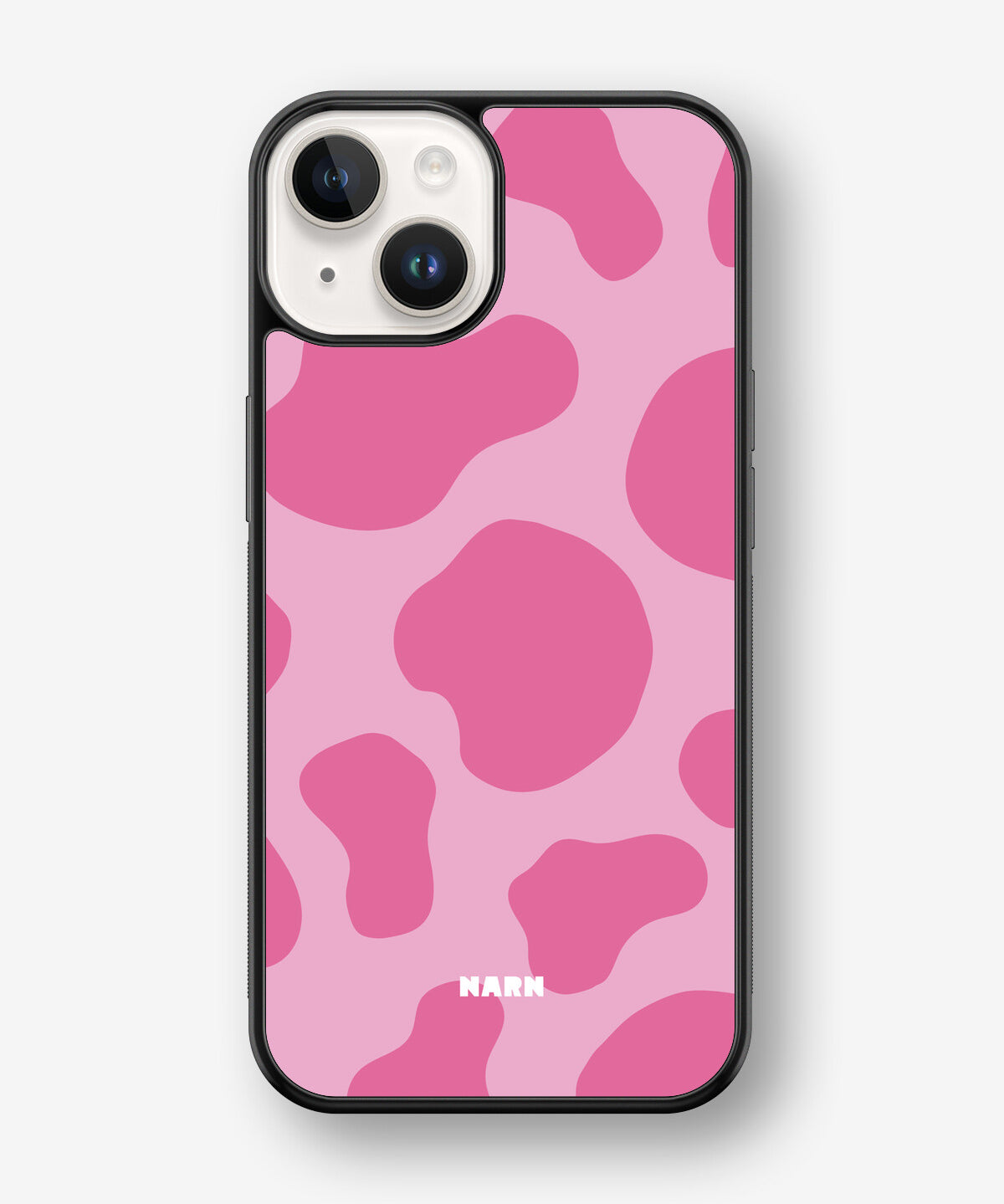 iPhone 14 Plus Hard Case – Pink Moo - View 1