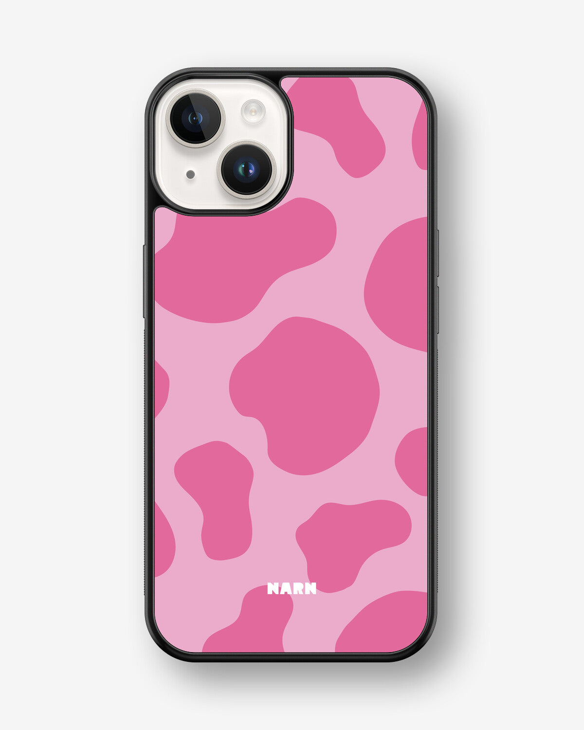 iPhone 14 Plus Hard Case – Pink Moo - View 1