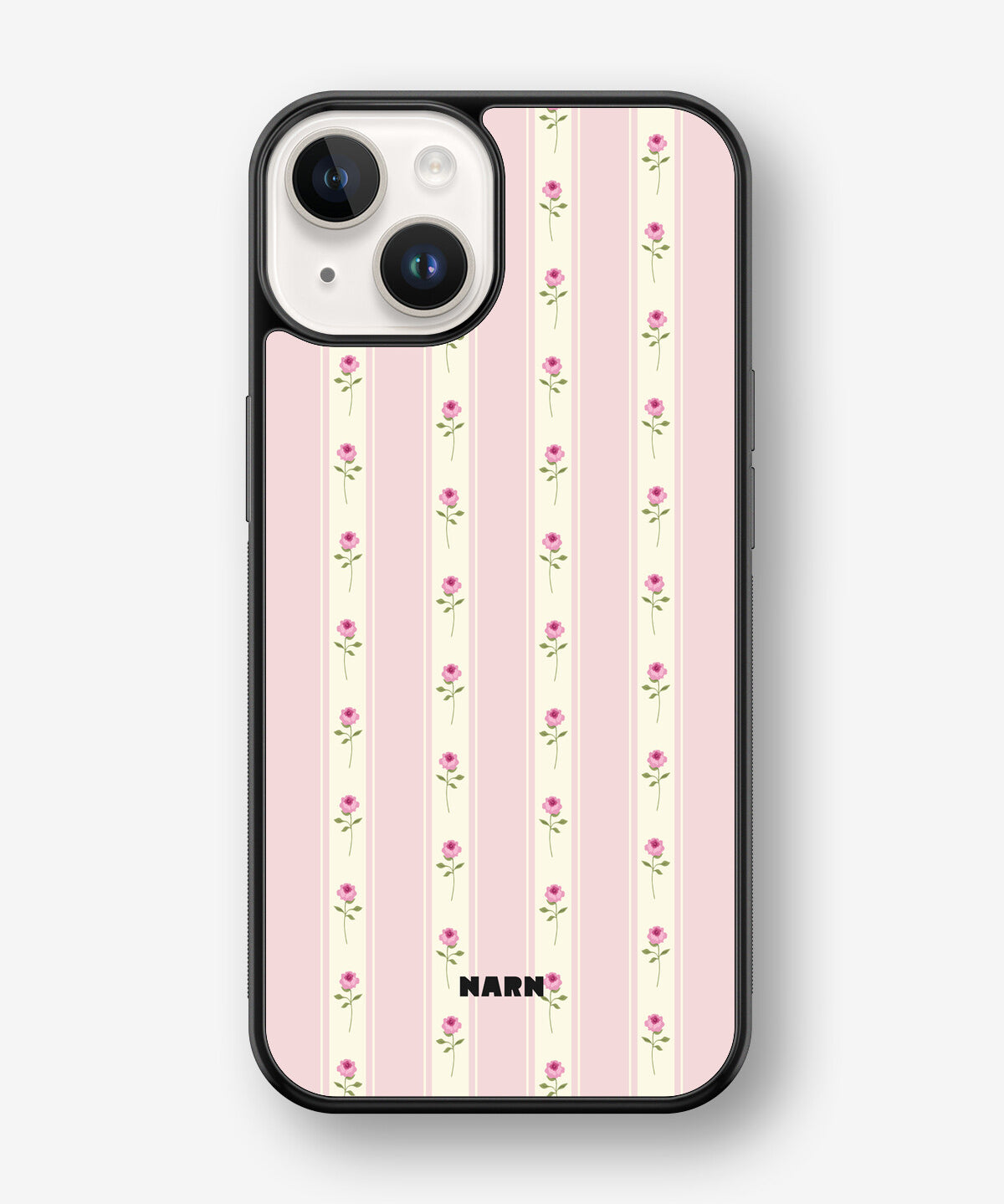 iPhone 14 Plus Hard Case – Rose Lines - View 1