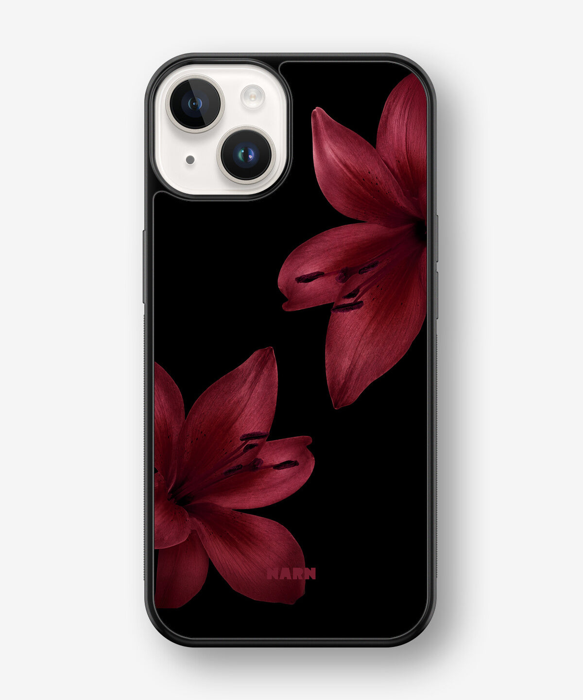 iPhone 14 Plus Hard Case – Ruby Lily - View 1
