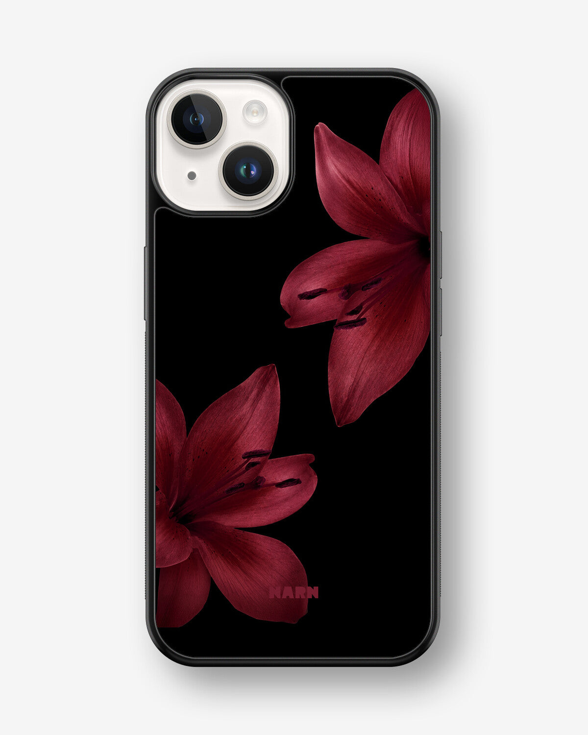 iPhone 14 Plus Hard Case – Ruby Lily - View 1