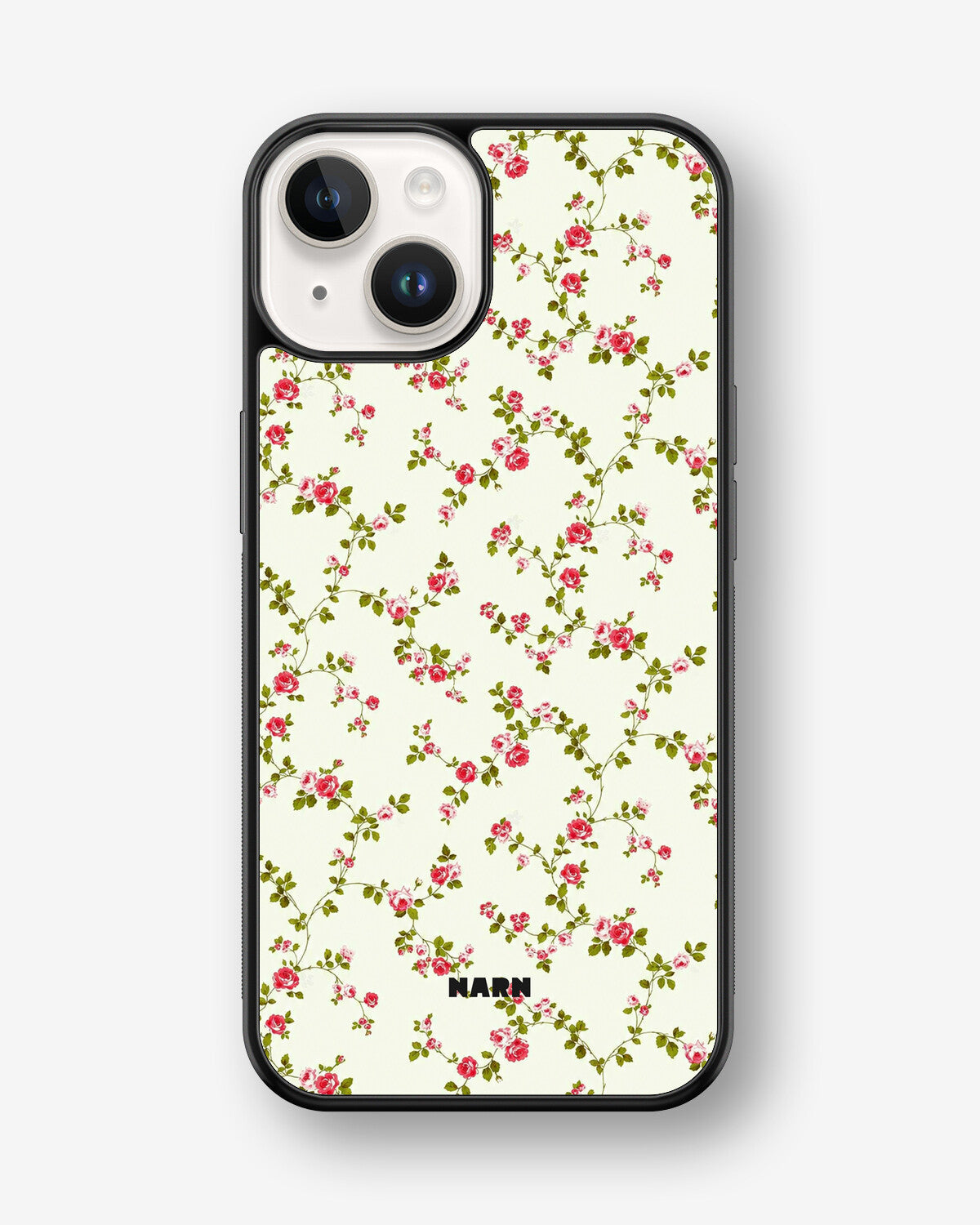 iPhone 14 Plus Hard Case – Vintage Rose - View 1
