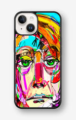 iPhone 14 Plus Hard Case – Abstract Portrait - View 1