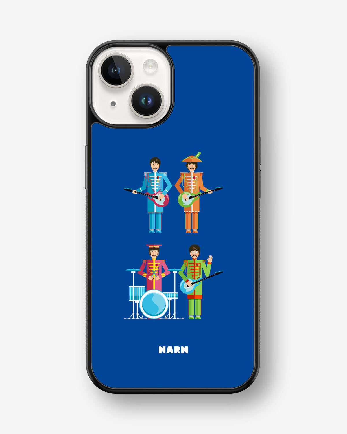 iPhone 14 Plus Hard Case – Beatles Blue - View 1