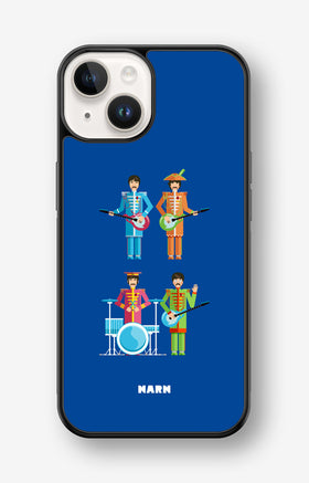 iPhone 14 Plus Hard Case – Beatles Blue - View 1