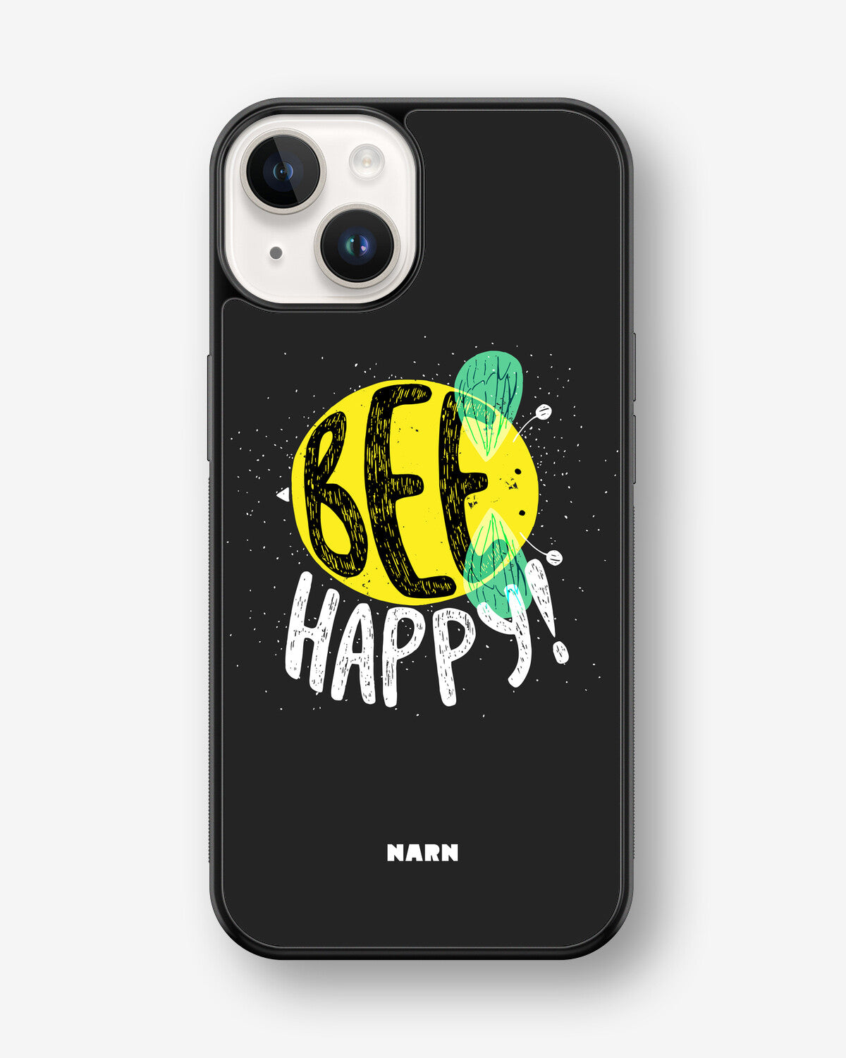 iPhone 14 Plus Hard Case – BEE Happy - View 1