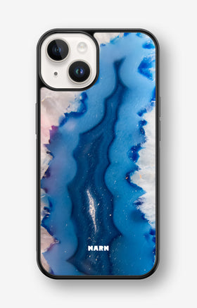 iPhone 14 Plus Hard Case – Blue Agate - View 1