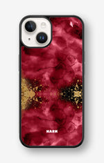 iPhone 14 Plus Hard Case – Burgendy Shimmer - View 1