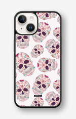 iPhone 14 Plus Hard Case – Calavera Skulls - View 1