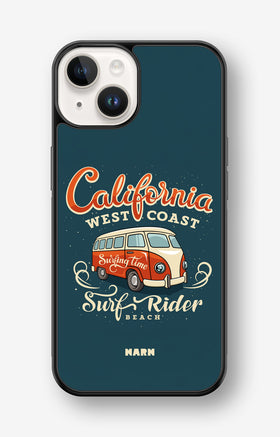 iPhone 14 Plus Hard Case – California Surf - View 1