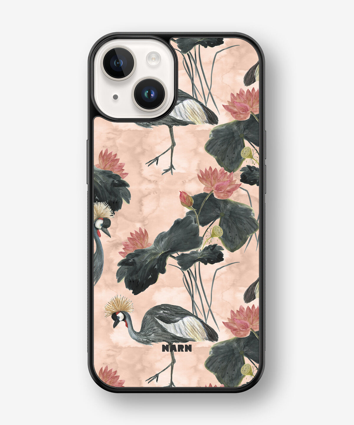 iPhone 14 Plus Hard Case – Crowned Bird - View 1