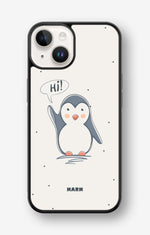iPhone 14 Plus Hard Case – Cute Penguin - View 1