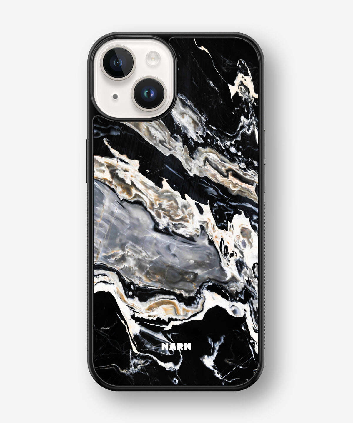 iPhone 14 Plus Hard Case – Dark Swirl - View 1