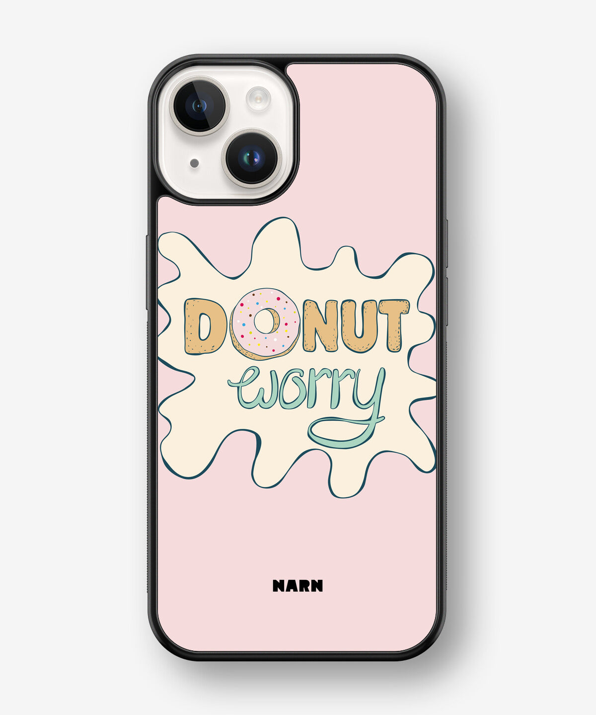 iPhone 14 Plus Hard Case – Donut Worry - View 1