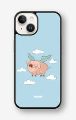 iPhone 14 Plus Hard Case – Dreamy Pig - View 1