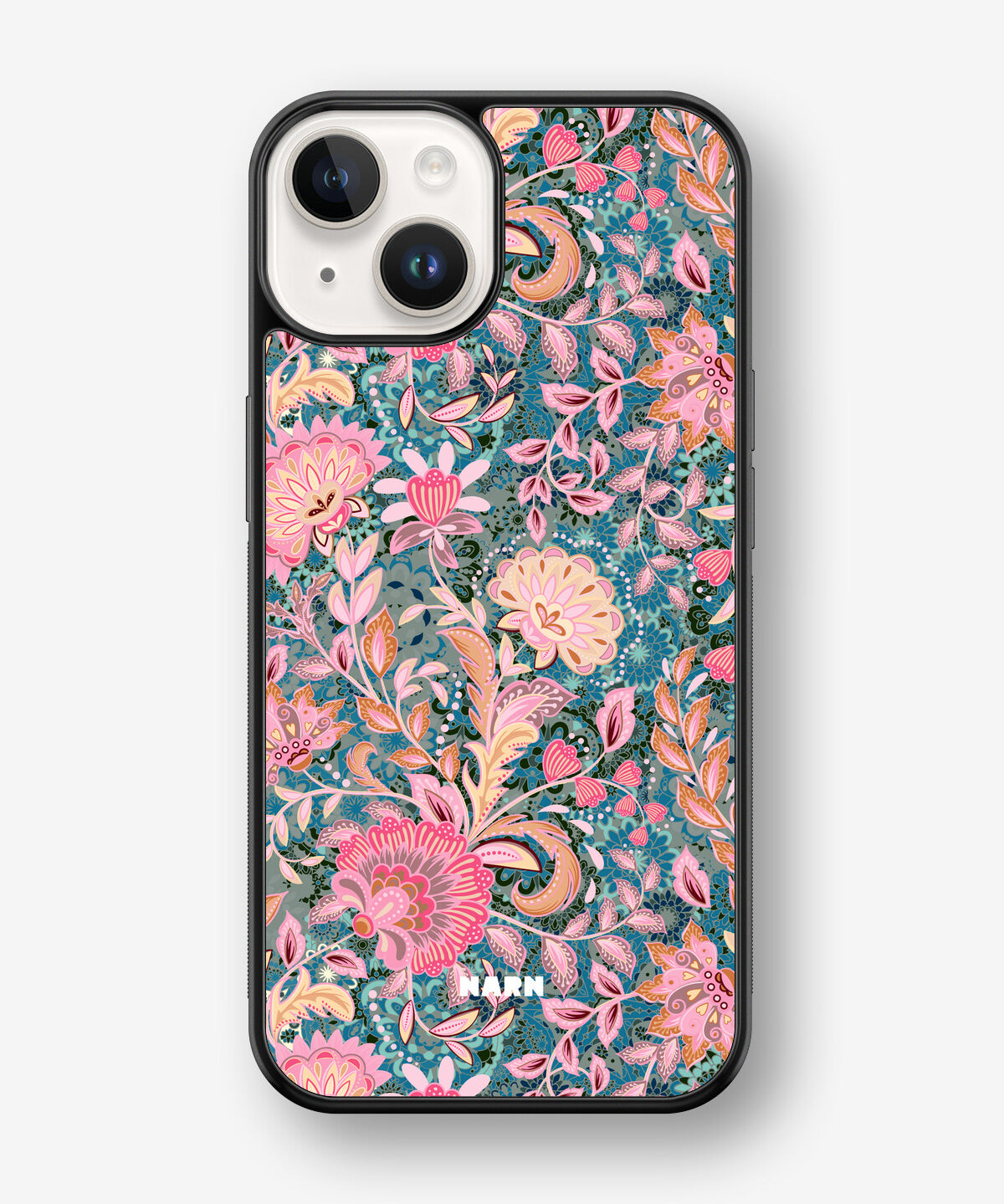 iPhone 14 Plus Hard Case – Fantasy Flowers - View 1