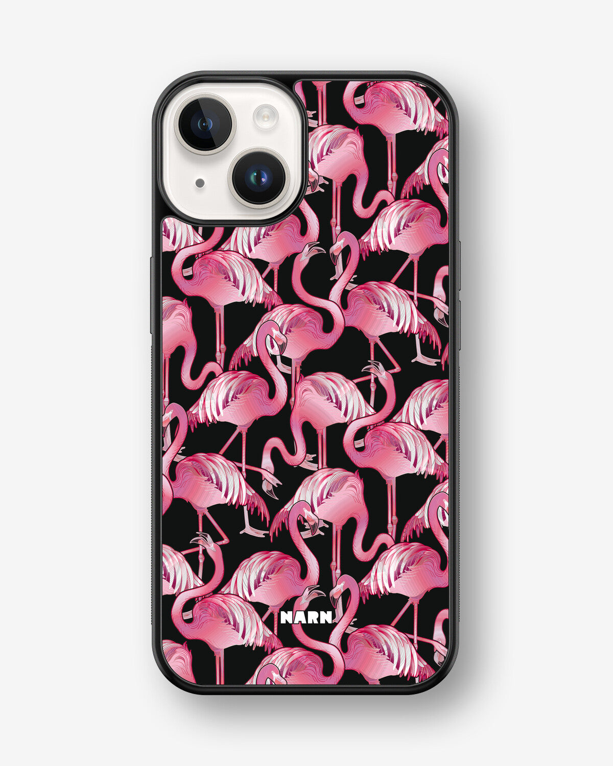 iPhone 14 Plus Hard Case – Flamingos - View 1