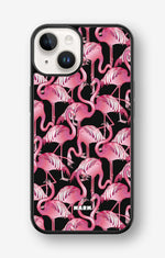 iPhone 14 Plus Hard Case – Flamingos - View 1