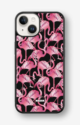 iPhone 14 Plus Hard Case – Flamingos - View 1