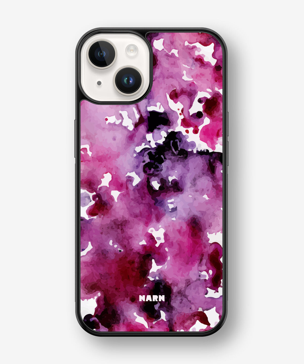 iPhone 14 Plus Hard Case – Floral Splash - View 1