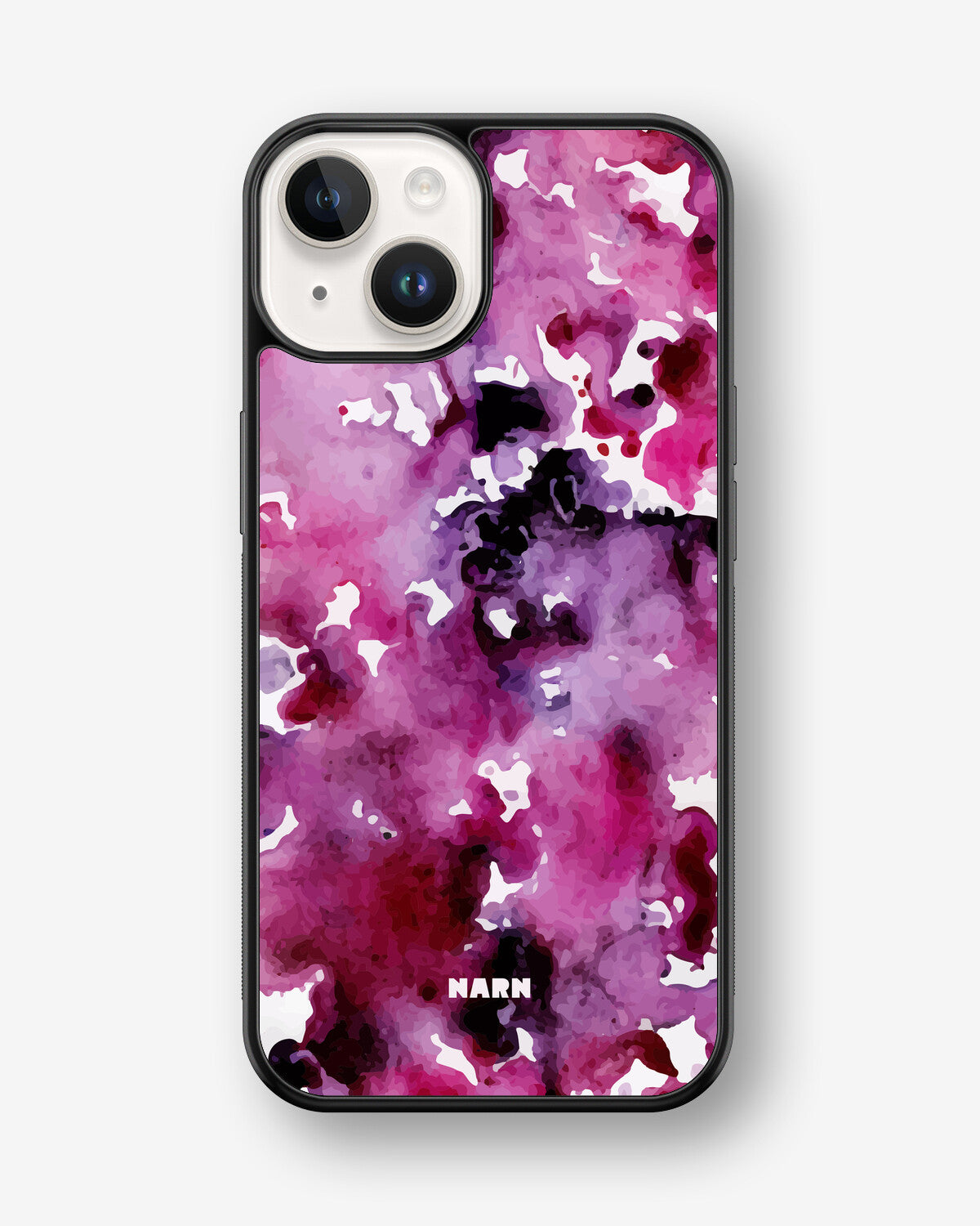iPhone 14 Plus Hard Case – Floral Splash - View 1