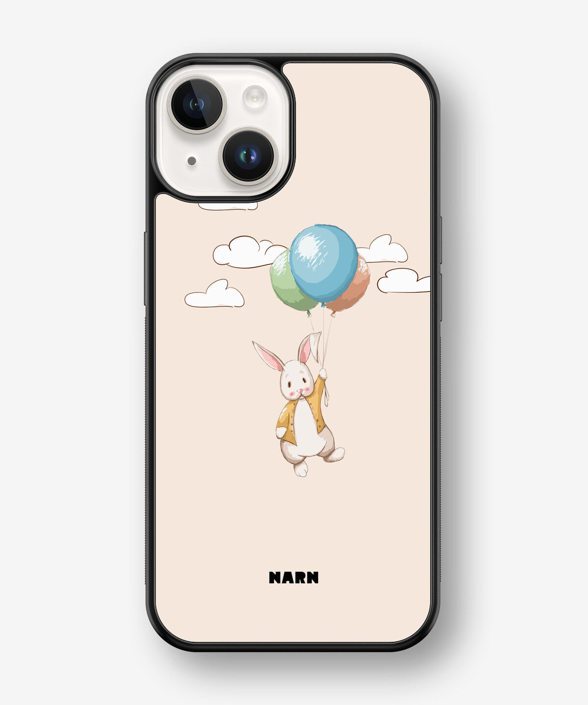 iPhone 14 Plus Hard Case – Flying Rabbit - View 1